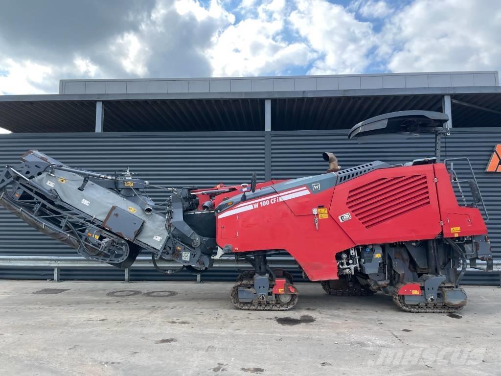 Wirtgen W 100 CFI Asfalto šalto frezavimo technika
