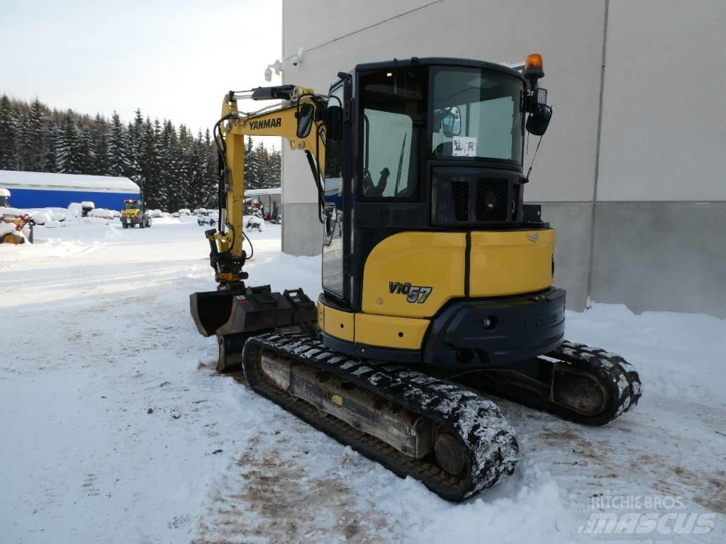 Yanmar Vio 57-6A Mini ekskavatoriai < 7 t