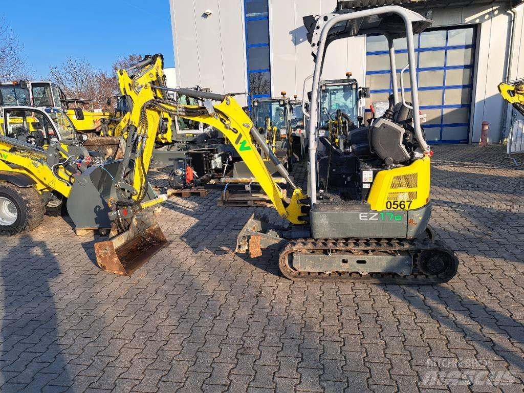 Wacker Neuson EZ17e Vikšriniai ekskavatoriai