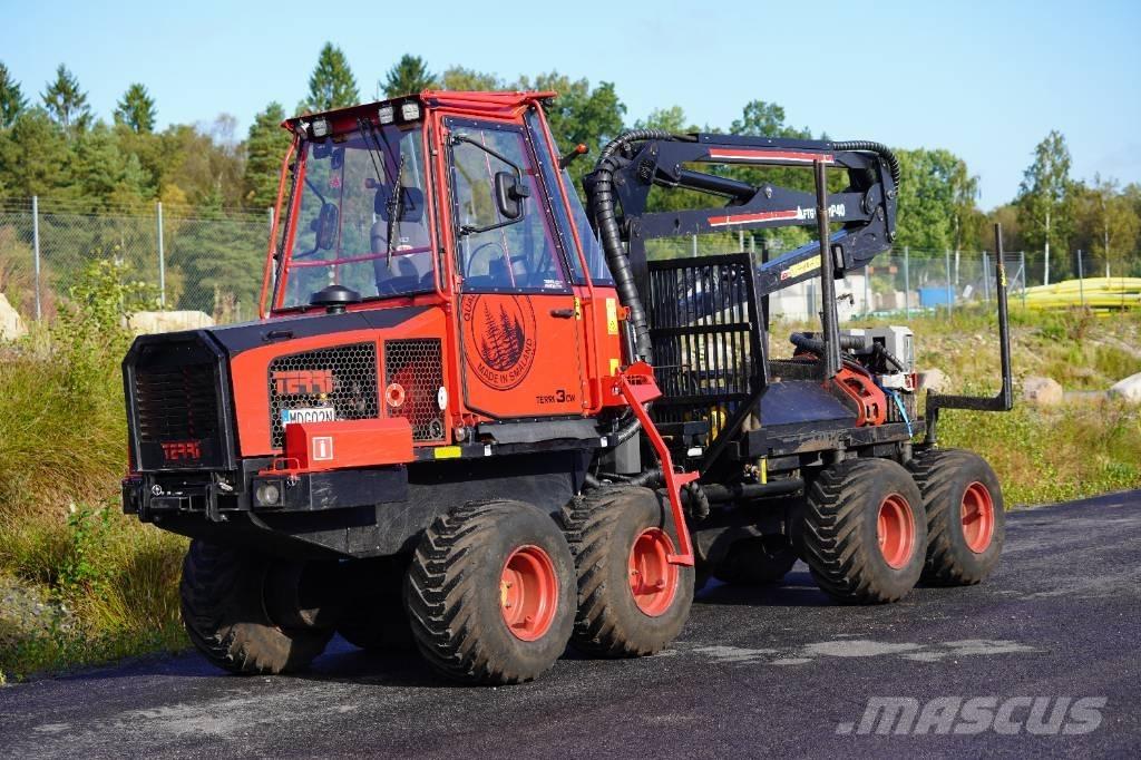 Terri 3 CW Miško technika (Harvesteriai)