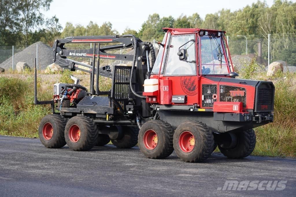 Terri 3 CW Miško technika (Harvesteriai)