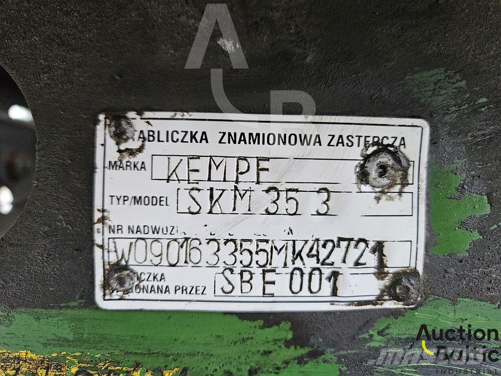 Kempf SKM 35/3 Tentinės puspriekabės