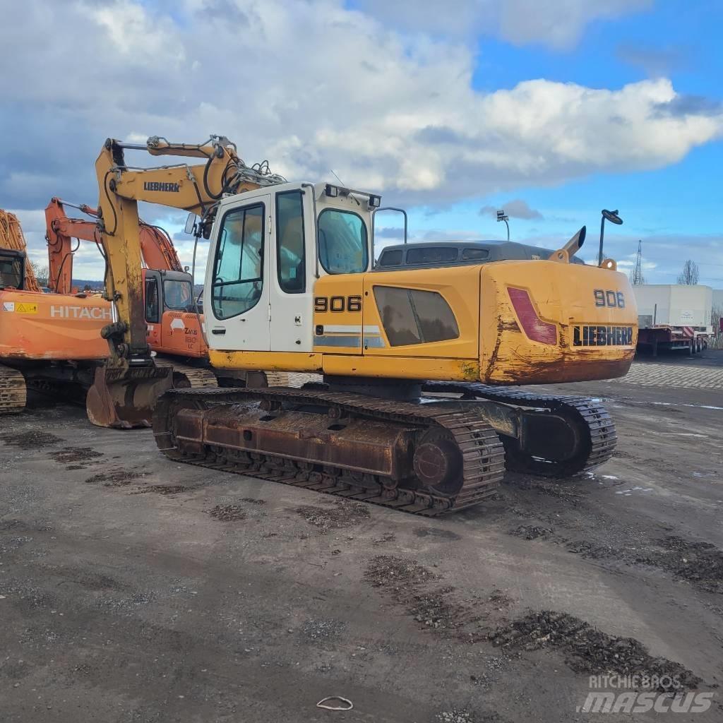 Liebherr R906 Vikšriniai ekskavatoriai