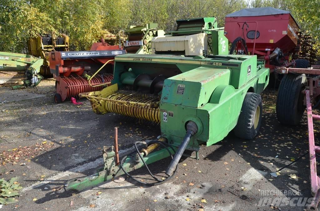 John Deere 468 Stačiakampių ryšulių presai