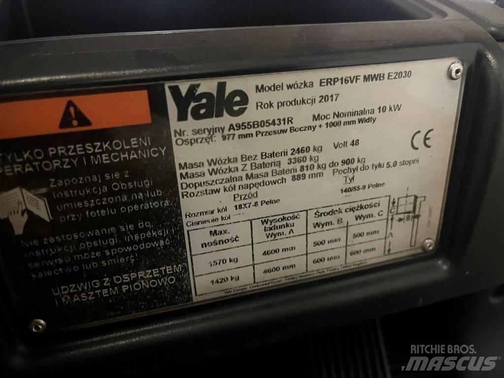 Yale ERP 16 VF Elektriniai šakiniai krautuvai
