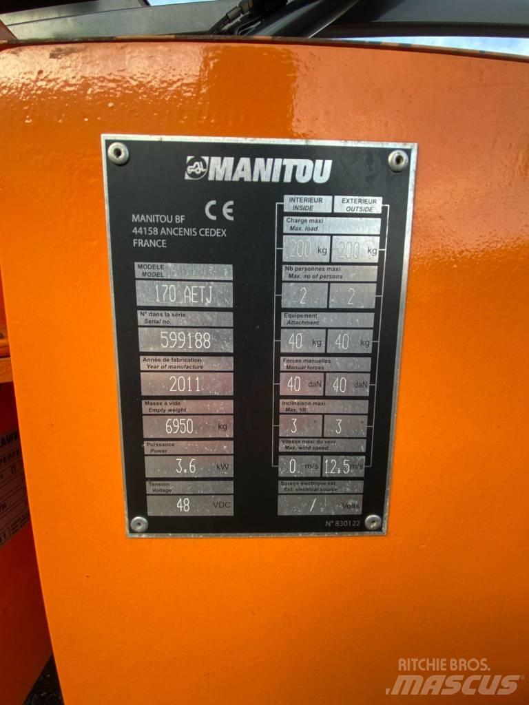 Manitou 170AETJ-L Alkūniniai keltuvai