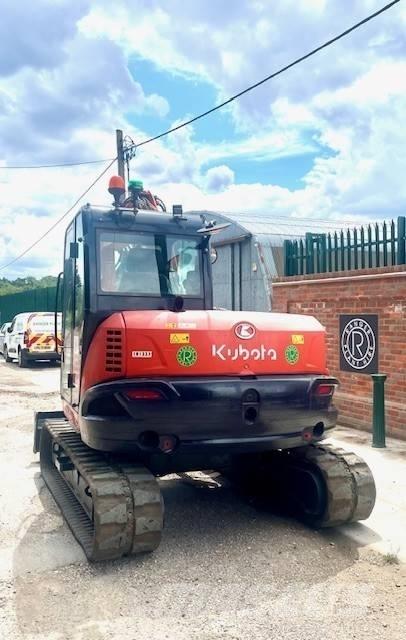 Kubota KX 080-4 Vidutinės galios ekskavatoriai 7-12 t
