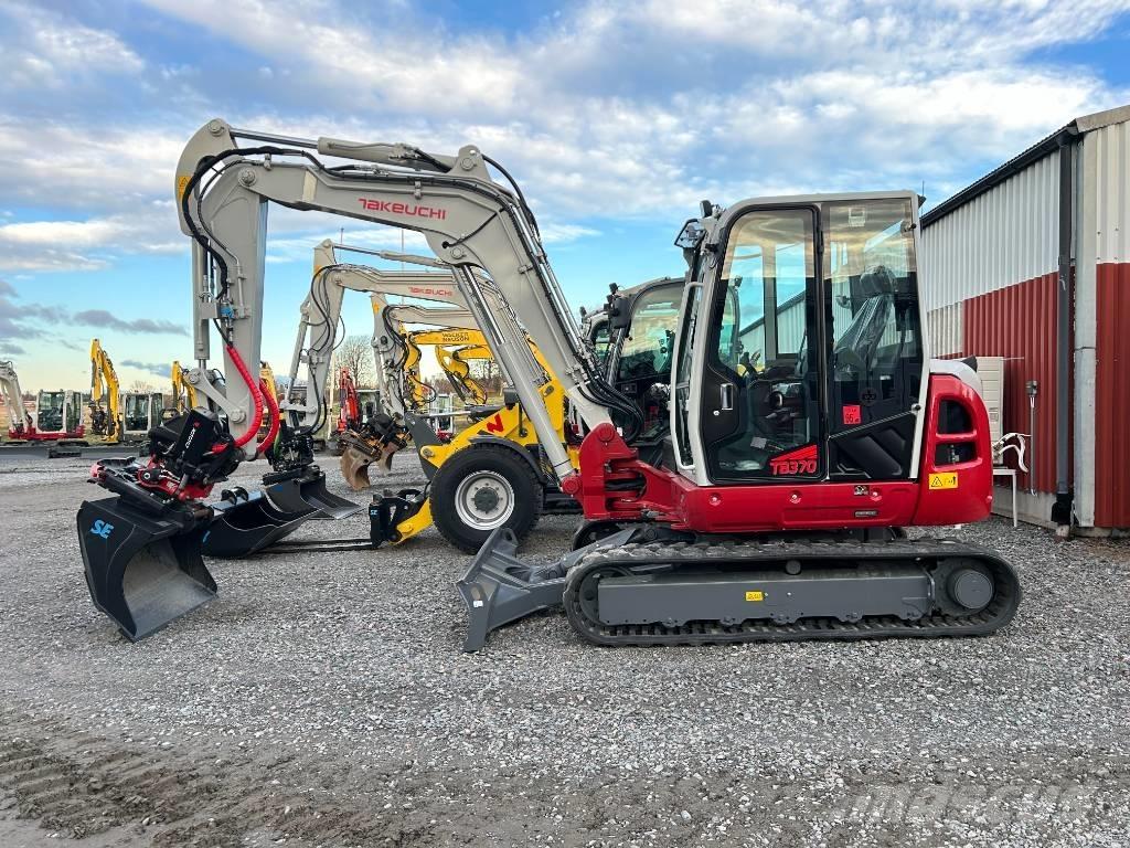 Takeuchi TB370 Vidutinės galios ekskavatoriai 7-12 t