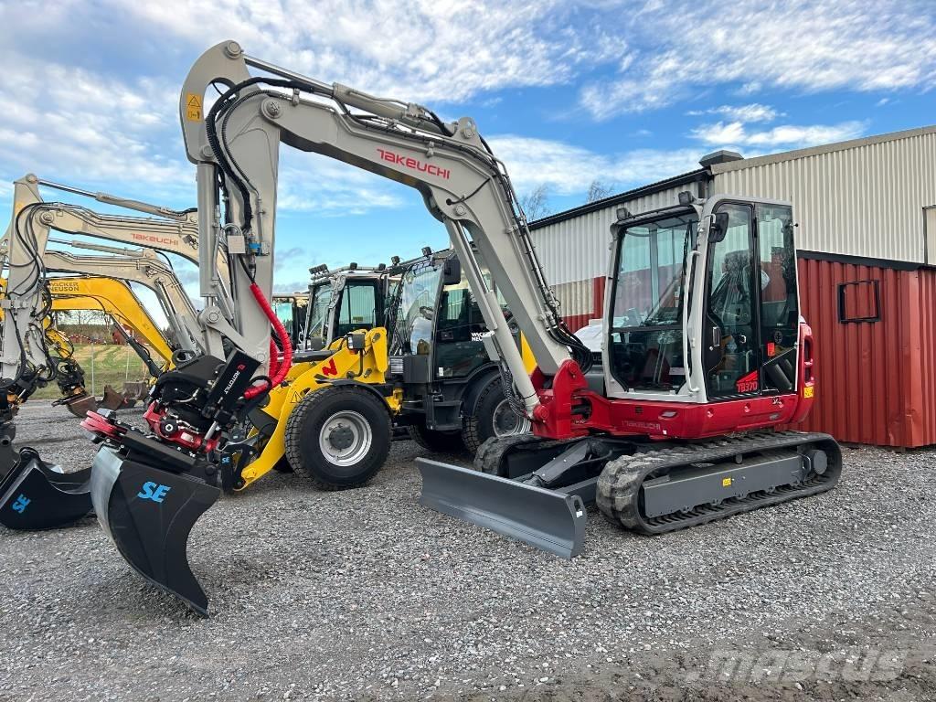 Takeuchi TB370 Vidutinės galios ekskavatoriai 7-12 t