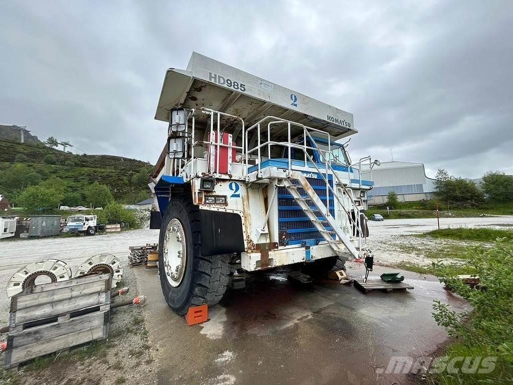 Komatsu HD985 Statybiniai savivarčiai sunkvežimiai
