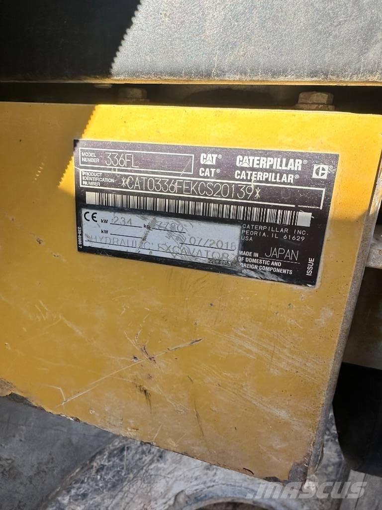 CAT 336 F L Vikšriniai ekskavatoriai