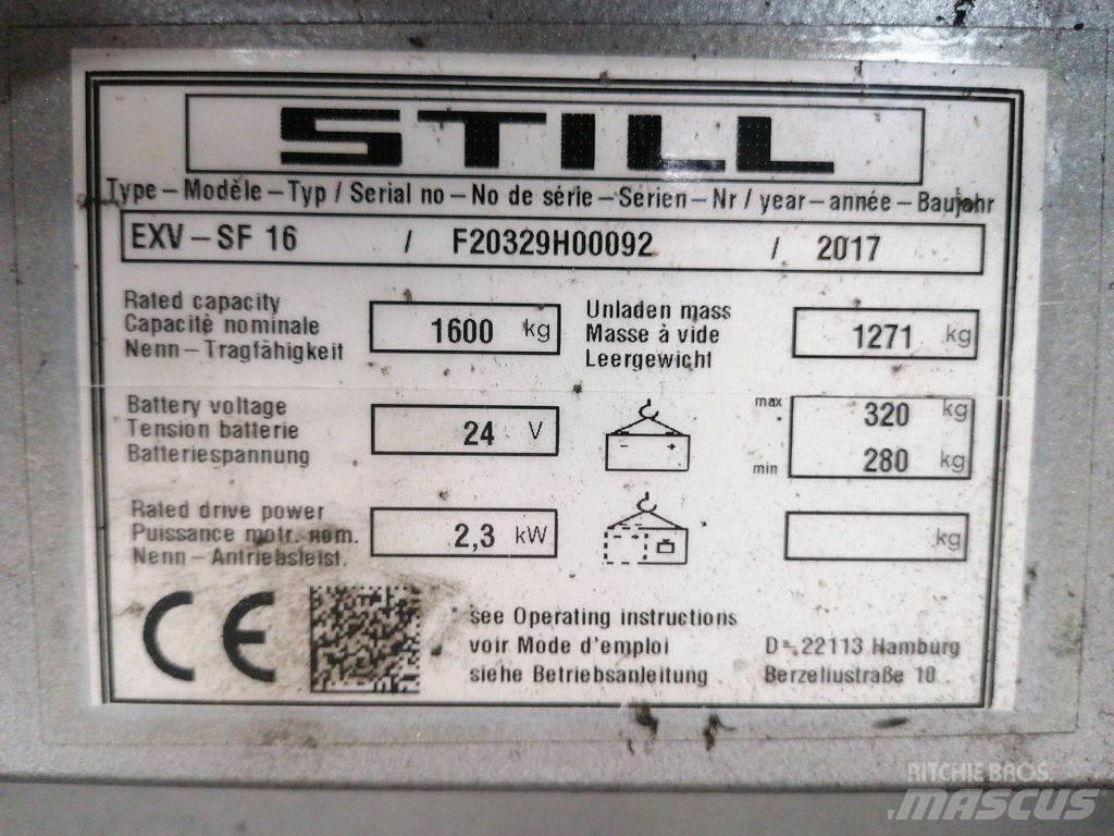 Still EXV SF 16 Rankiniai vėžimėliai