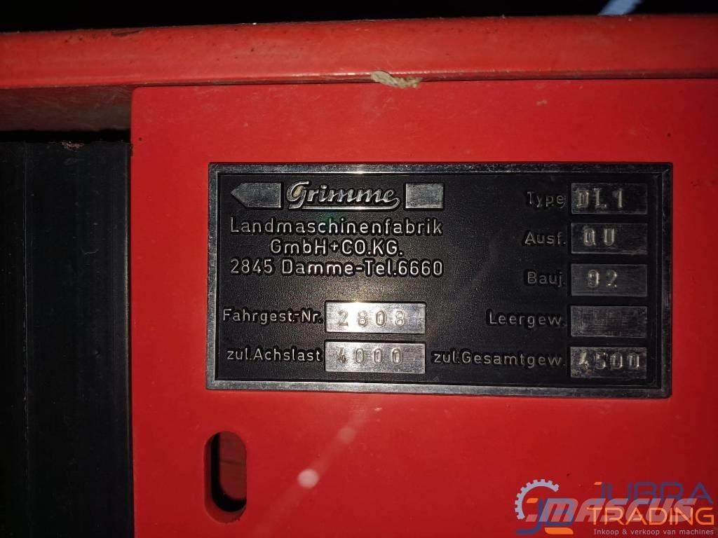 Grimme DL1500 Bulvių kombainai ir ekskavatoriai