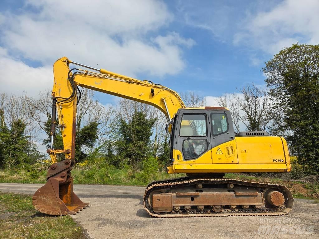 Komatsu PC 160 LC-7 Vikšriniai ekskavatoriai