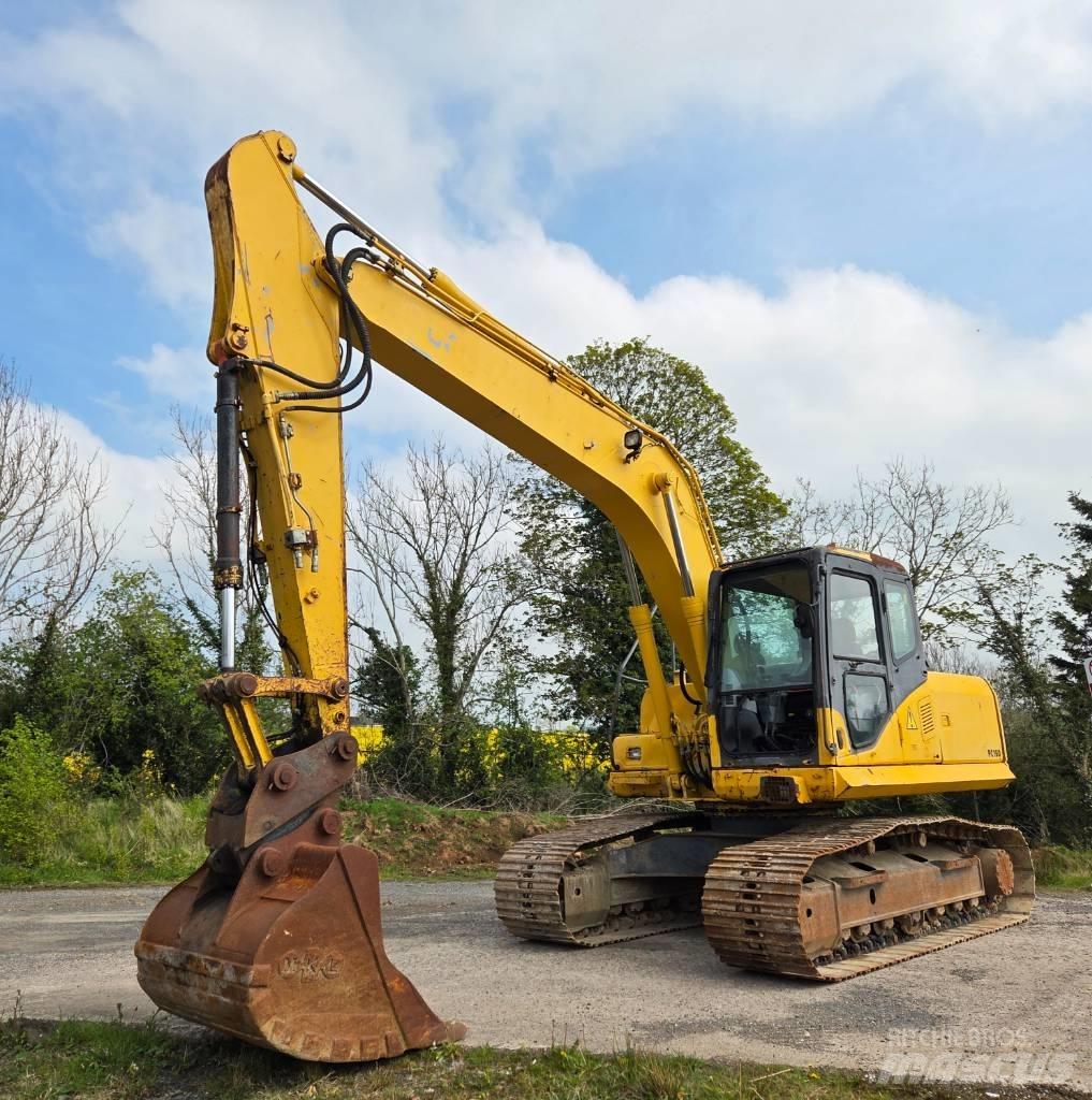 Komatsu PC 160 LC-7 Vikšriniai ekskavatoriai