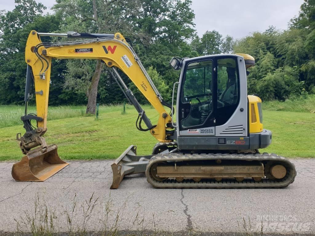 Wacker Neuson EZ 80 Vidutinės galios ekskavatoriai 7-12 t