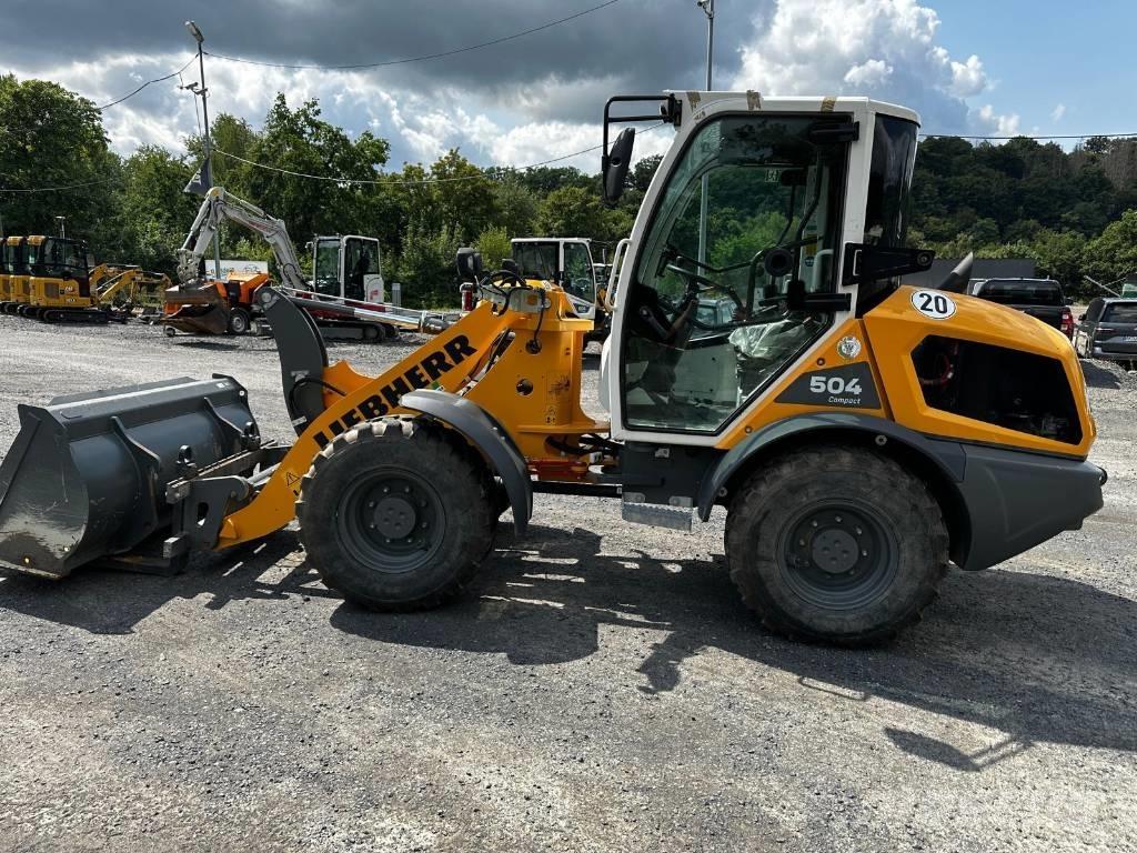 Liebherr 504 Compact Naudoti ratiniai krautuvai