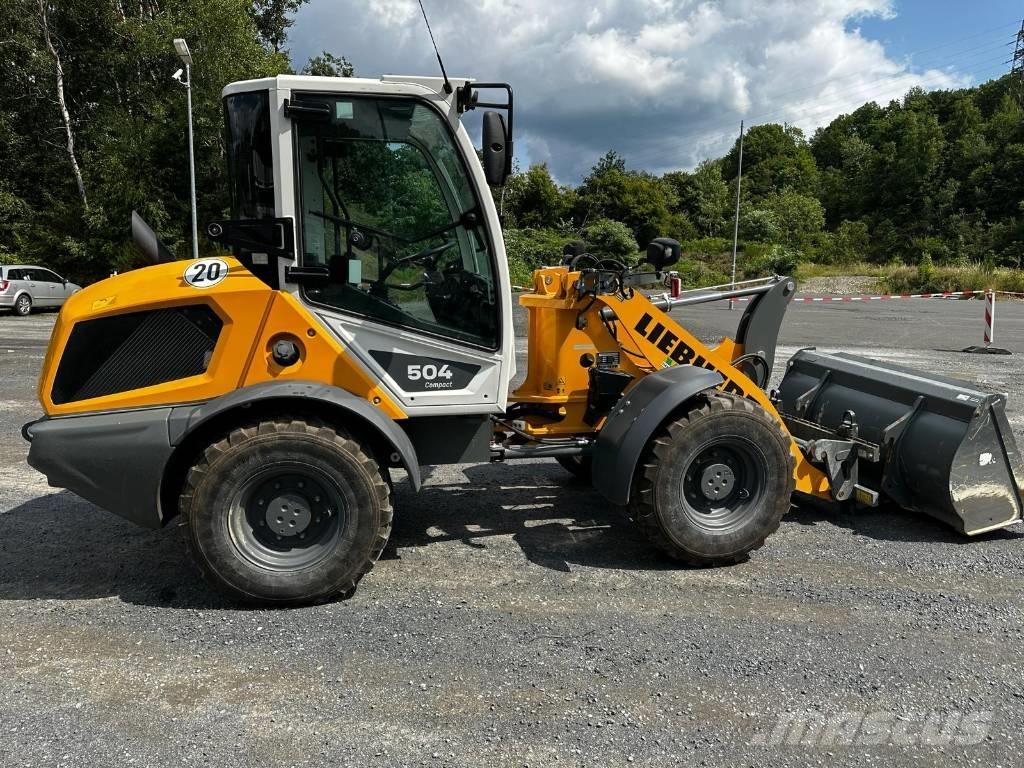Liebherr 504 Compact Naudoti ratiniai krautuvai