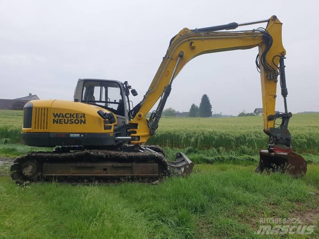 Wacker Neuson ET 145 Vikšriniai ekskavatoriai