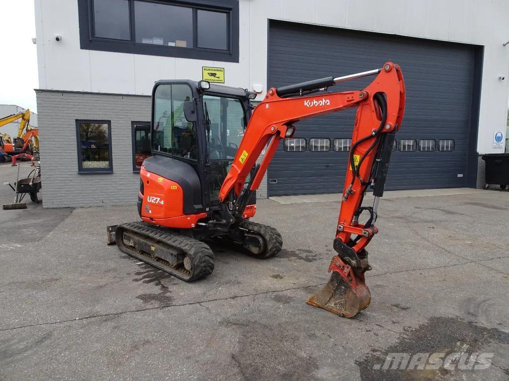 Kubota U27-4 Mini ekskavatoriai < 7 t