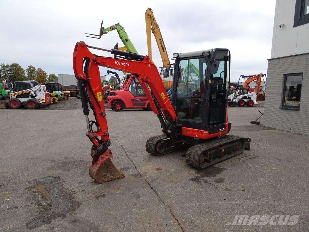 Kubota U27-4 Mini ekskavatoriai < 7 t