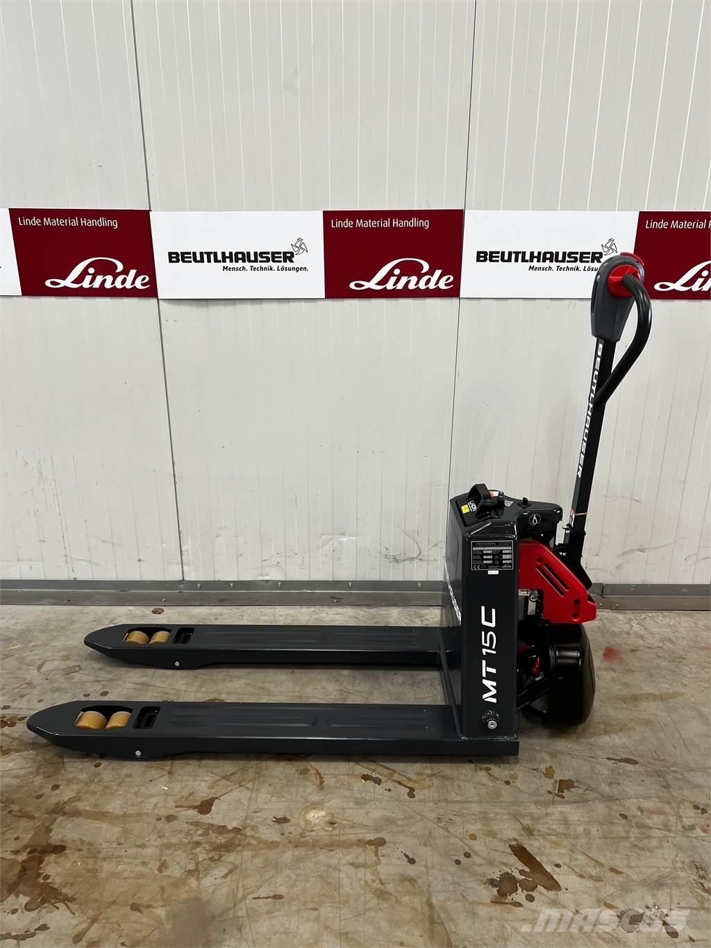 Linde MT15C Rankiniai vėžimėliai
