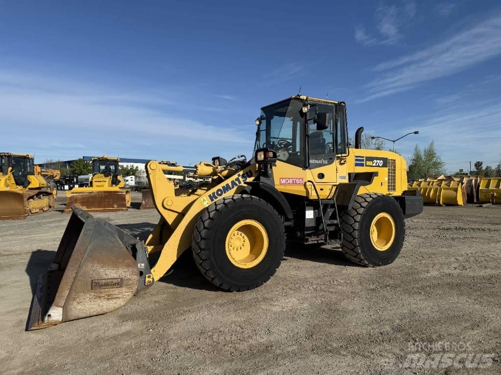 Komatsu WA 270-7 Naudoti ratiniai krautuvai