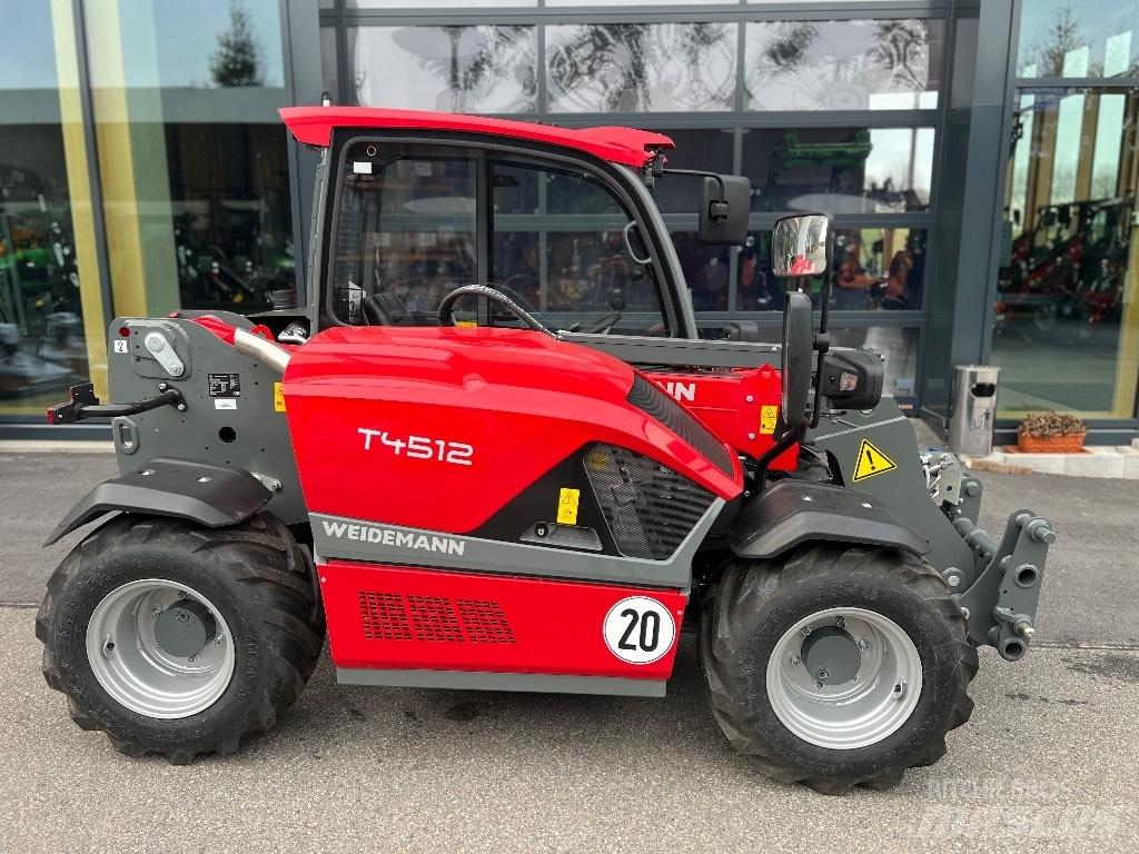 Weidemann 4512 Teleskopiniai krautuvai žemės ūkiui