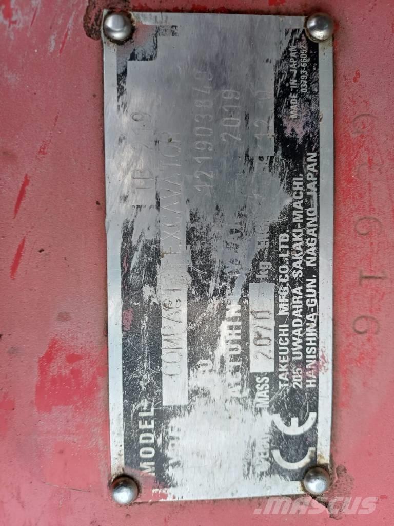 Takeuchi TB 219 Mini ekskavatoriai < 7 t