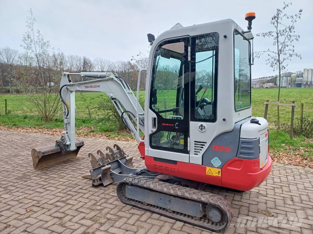 Takeuchi TB 219 Mini ekskavatoriai < 7 t