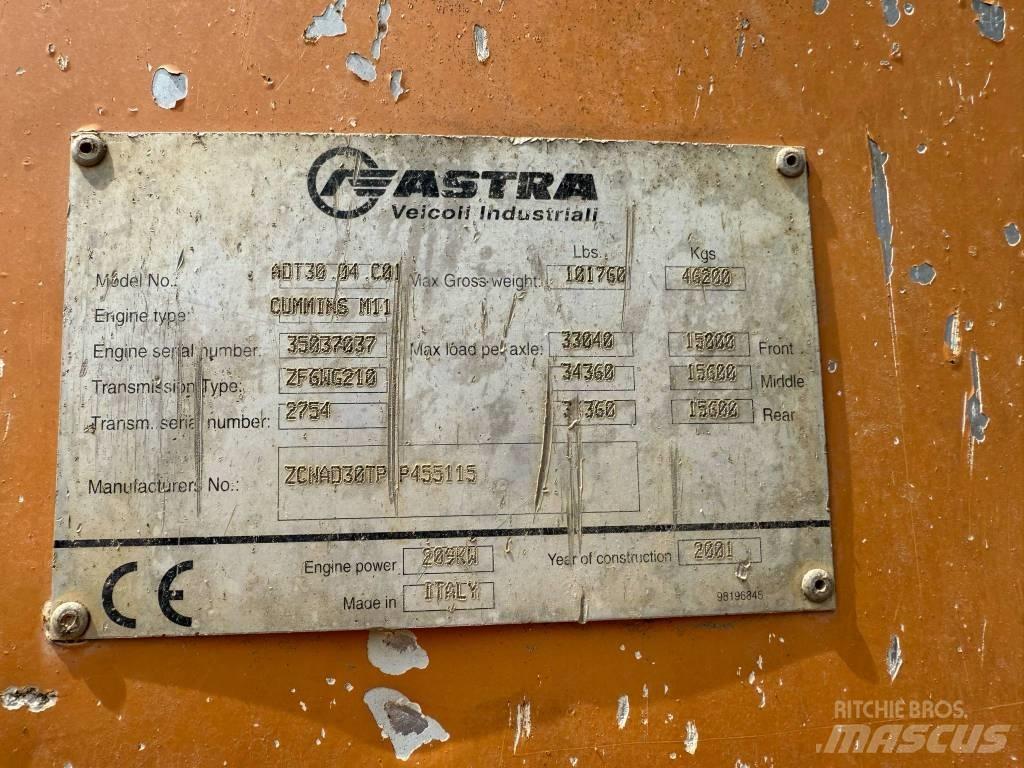Astra ADT30 Karjeriniai savivarčiai