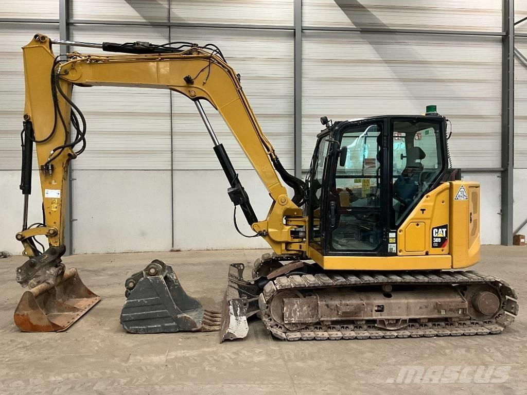 CAT 308 CR Vidutinės galios ekskavatoriai 7-12 t