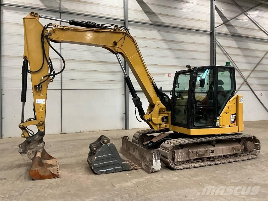 CAT 308 CR Vidutinės galios ekskavatoriai 7-12 t