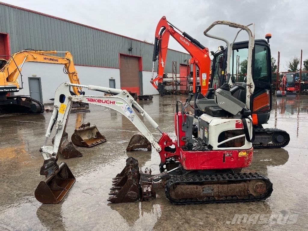 Takeuchi TB 210 R Mini ekskavatoriai < 7 t