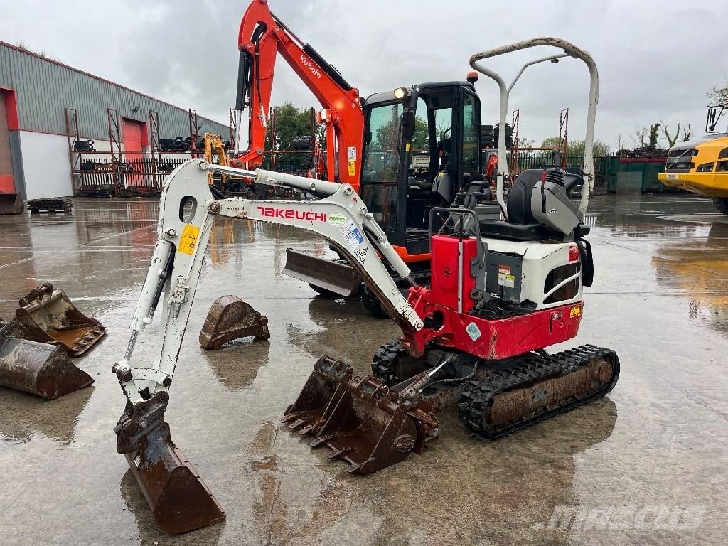 Takeuchi TB 210 R Mini ekskavatoriai < 7 t