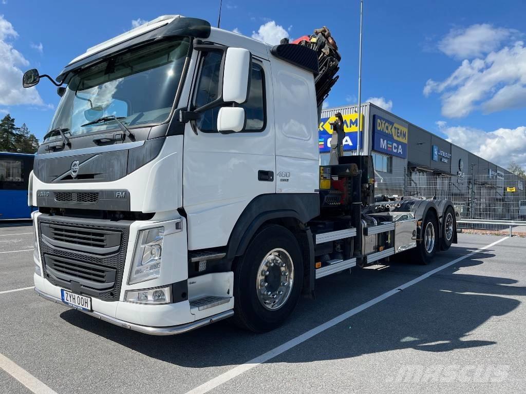 Volvo FM460, 6x2 Automobiliniai kranai