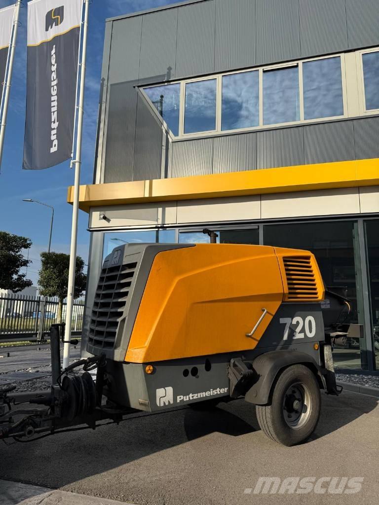 Putzmeister P 720 TD Betono siurbliai