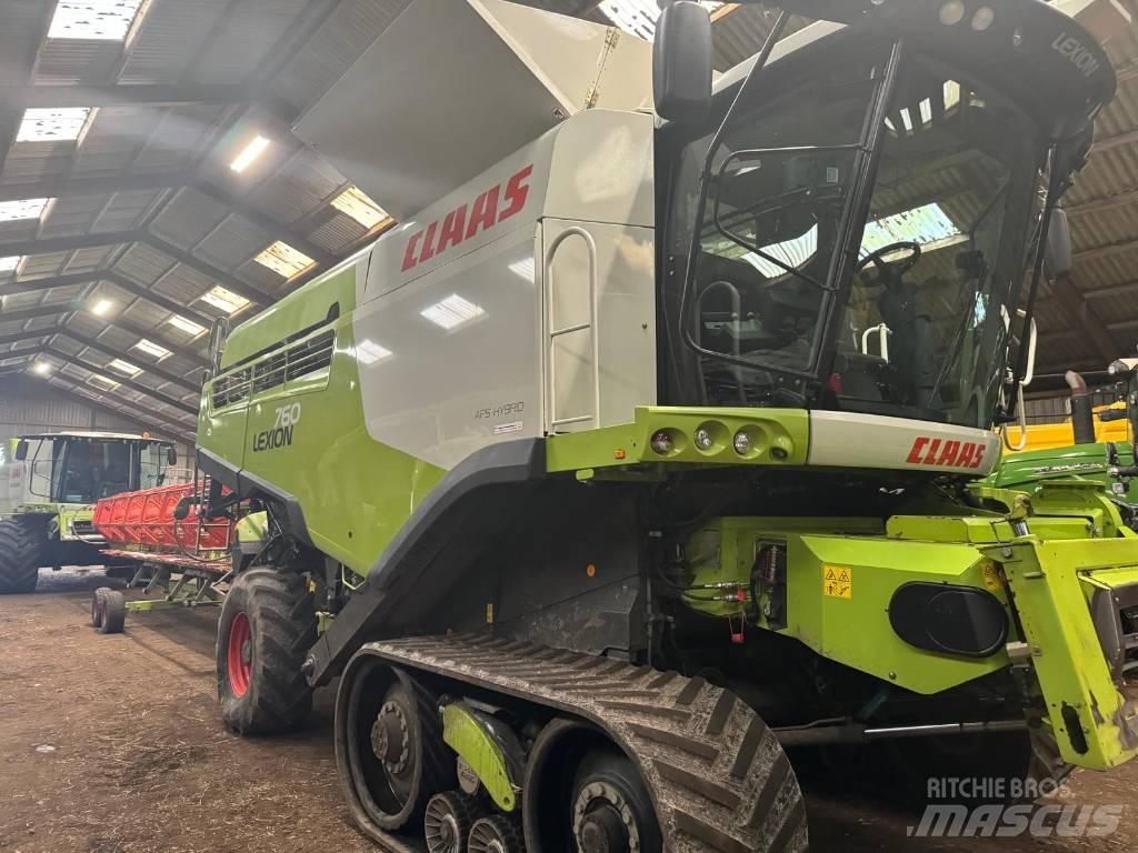 CLAAS Lexion 760 TT Derliaus nuėmimo kombainai