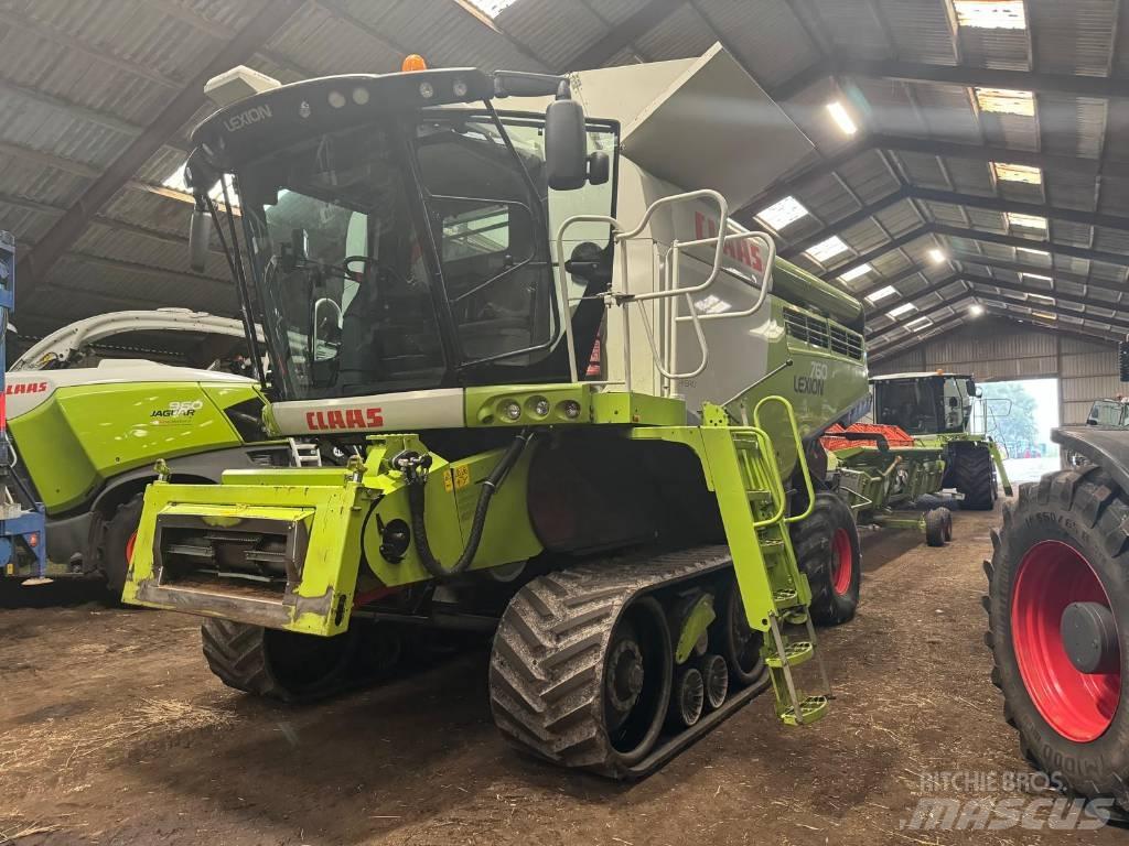 CLAAS Lexion 760 TT Derliaus nuėmimo kombainai
