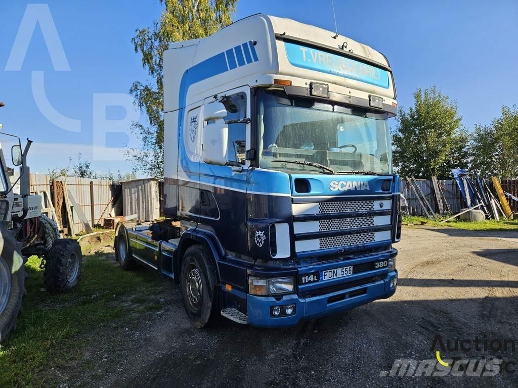 Scania R 114 LA Naudoti vilkikai