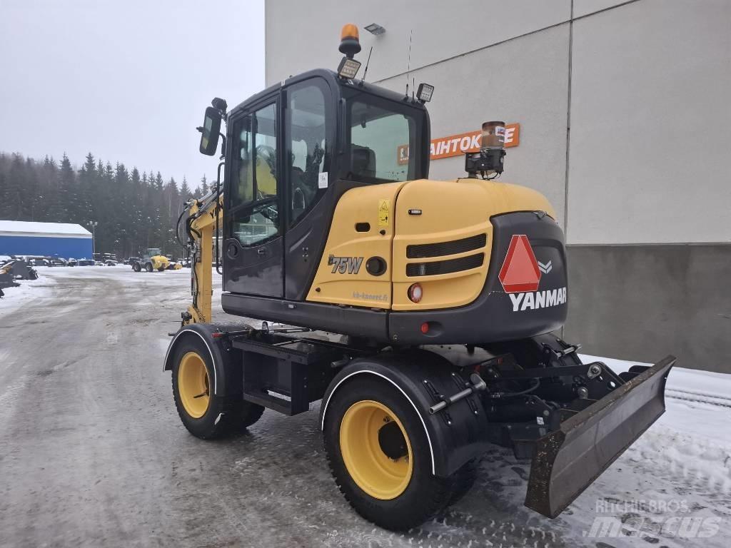 Yanmar B 75 W Ratiniai ekskavatoriai