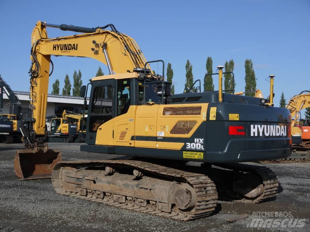 Hyundai HX 300 L Vikšriniai ekskavatoriai