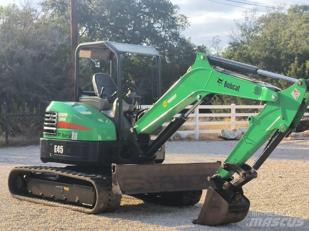 Bobcat E 45 Mini ekskavatoriai < 7 t