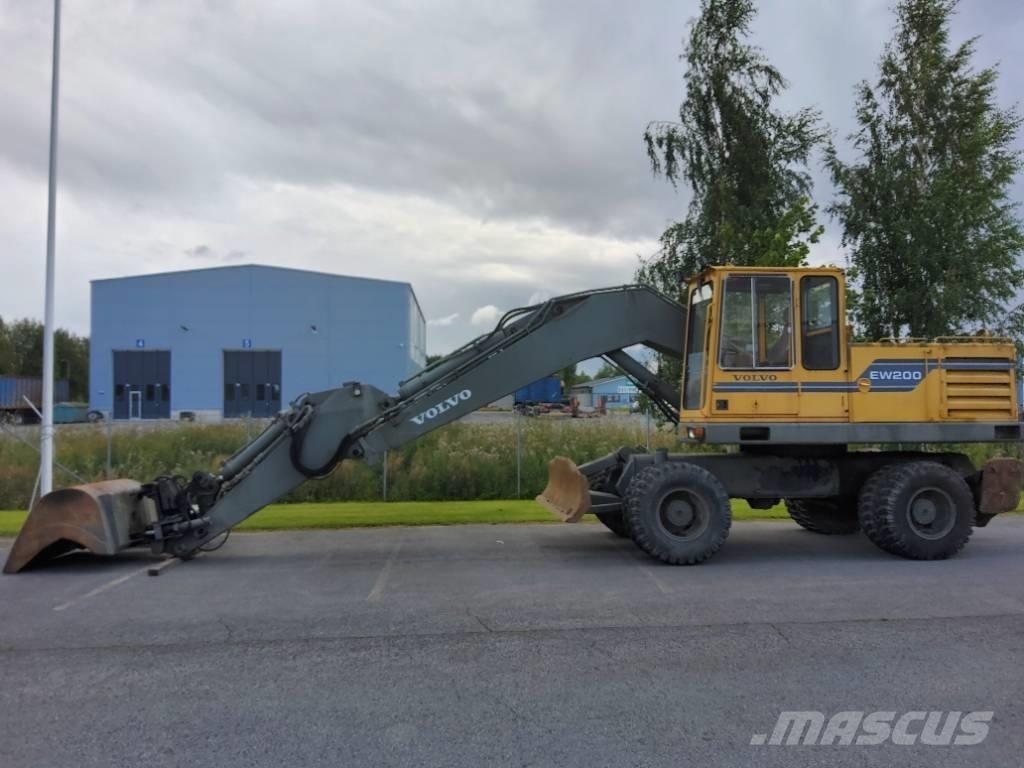 Volvo EW 200 Ratiniai ekskavatoriai