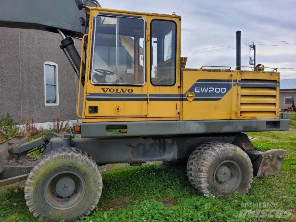 Volvo EW 200 Ratiniai ekskavatoriai