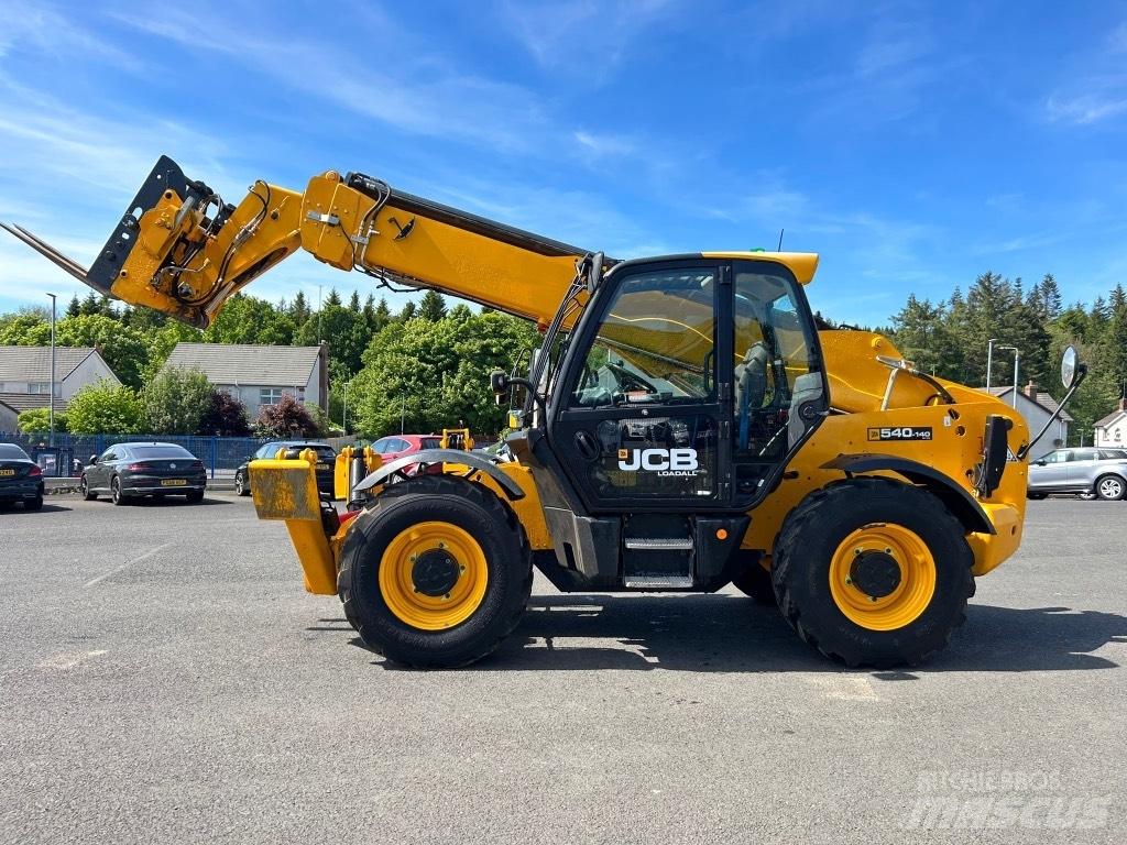 JCB 540-140 Sway / AC Teleskopiniai krautuvai