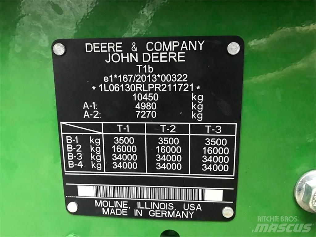 John Deere 6R 130 Traktoriai