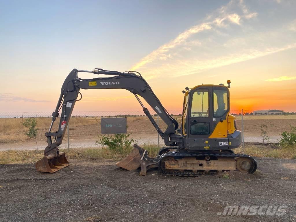 Volvo ECR 88 D Vidutinės galios ekskavatoriai 7-12 t