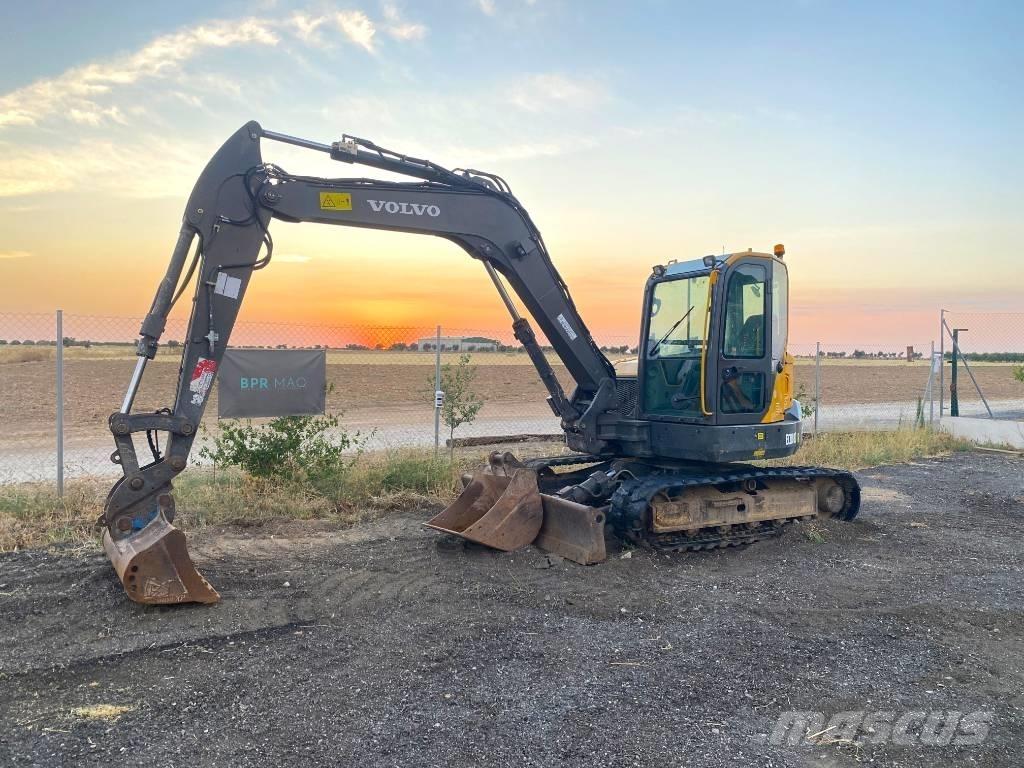 Volvo ECR 88 D Vidutinės galios ekskavatoriai 7-12 t