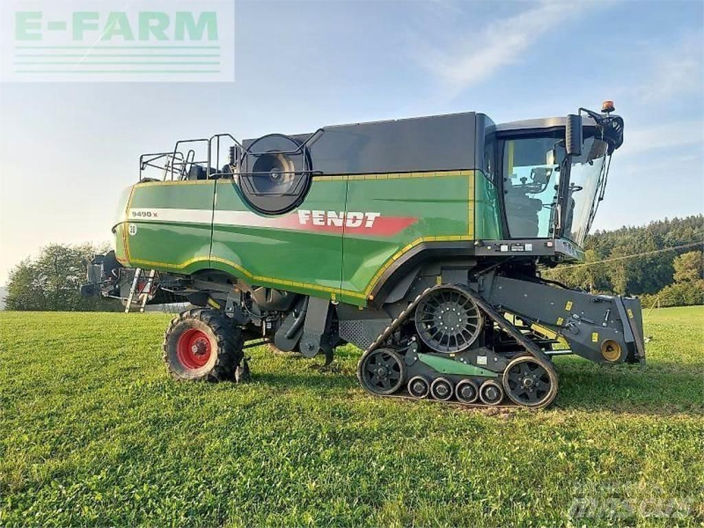 Fendt 9490 x Derliaus nuėmimo kombainai